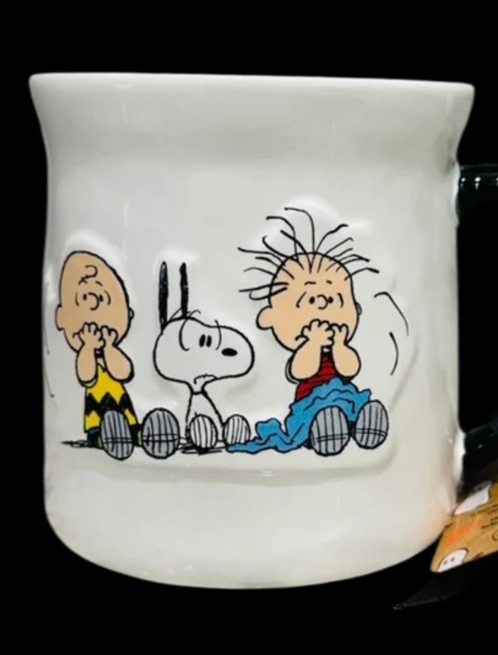 Rae Dunn x Peanuts Halloween Eek Mug